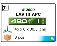 Véhicule de combat d'infanterie canadien LAV III APC